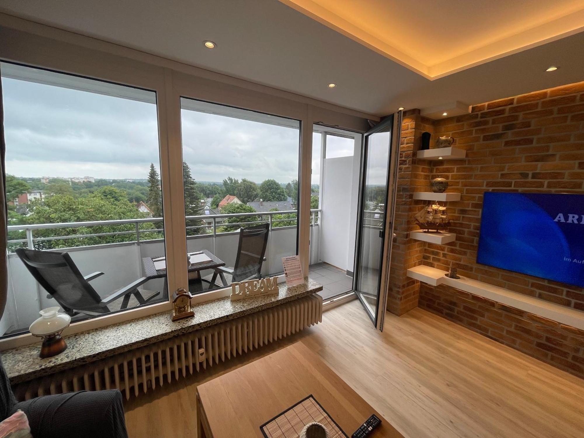 Appartement Haus Weitblick Emil à Flensbourg Extérieur photo