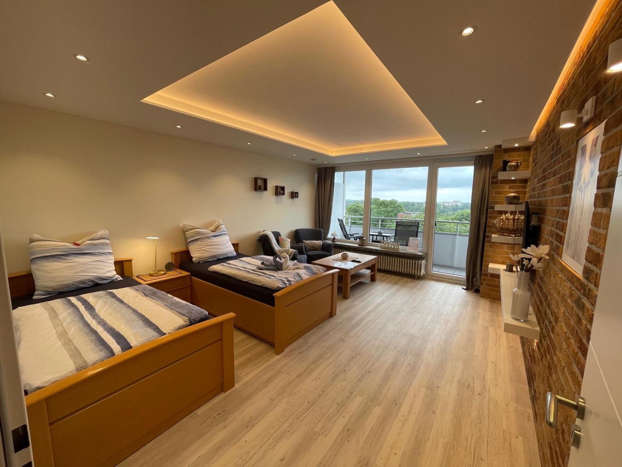 Appartement Haus Weitblick Emil à Flensbourg Extérieur photo