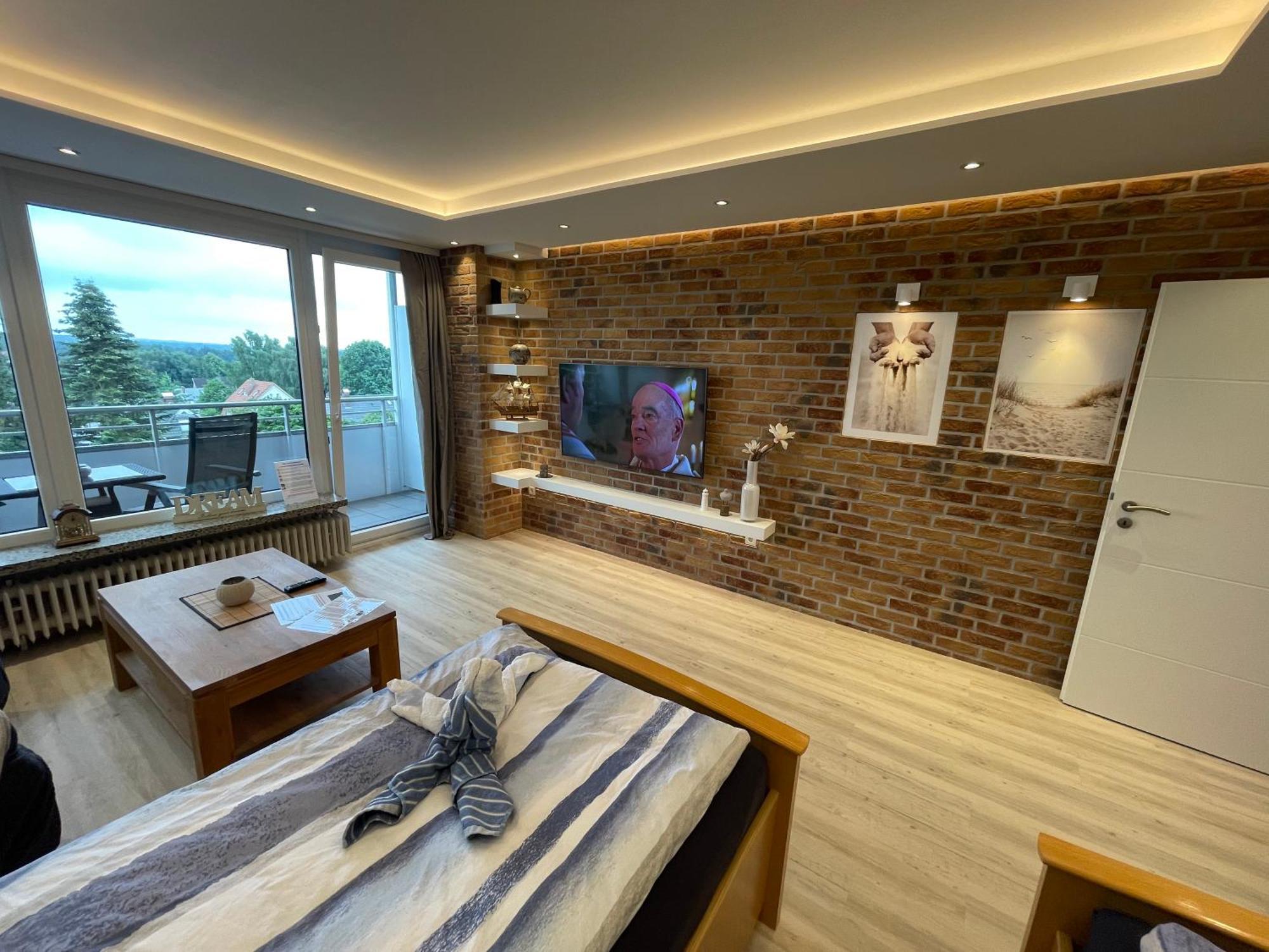 Appartement Haus Weitblick Emil à Flensbourg Extérieur photo