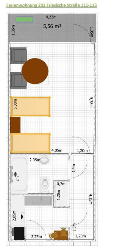 Appartement Haus Weitblick Emil à Flensbourg Extérieur photo